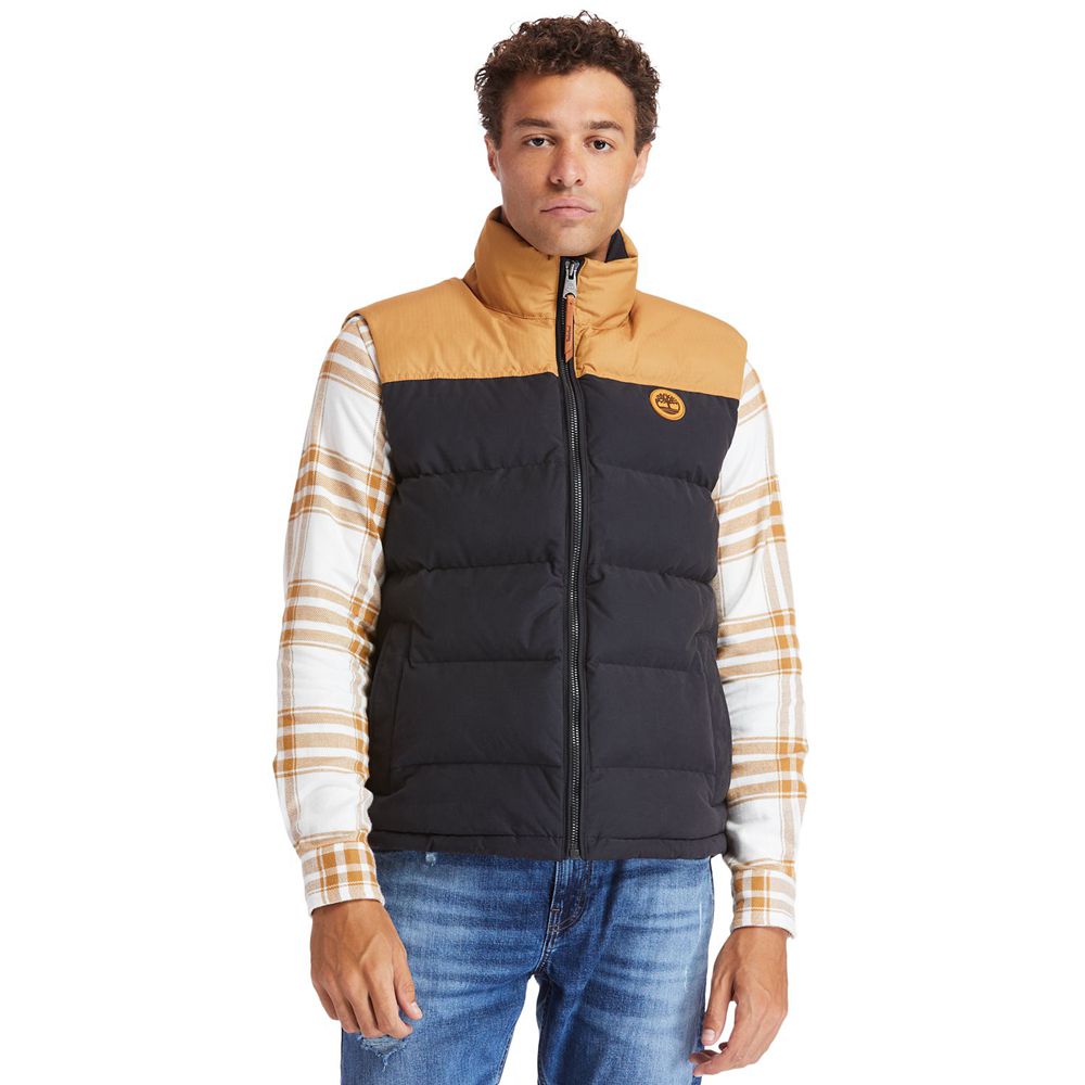 Geaca Timberland Barbati Maro/Negrii - Outdoor Archive Hooded Puffer - Romania - EKGBQD074